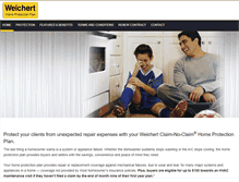 Tablet Screenshot of myweichertplan.com